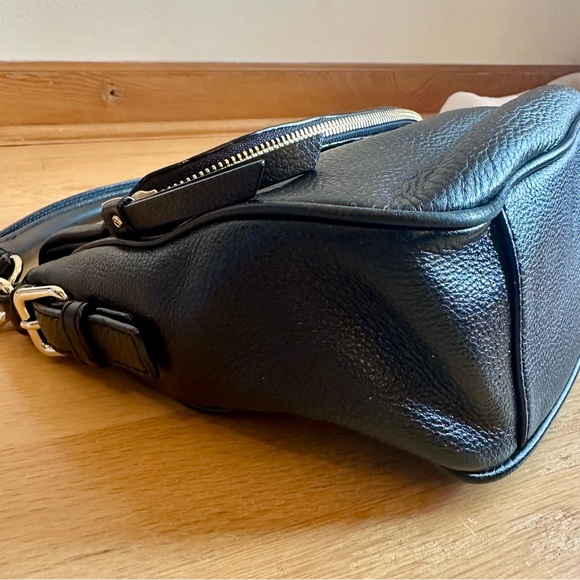 Kate Spade - Cobble Hill, Black Leather Crossbody Handbag Purse - Picture 7 of 11